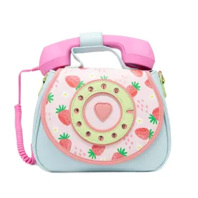 Purse - Deluxe Ring Ring Phone - Strawberry Fields