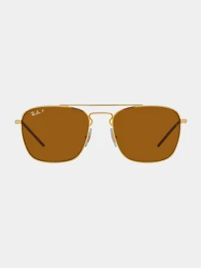 Ray-Ban 3588 - Arista / Dark Brown Polar