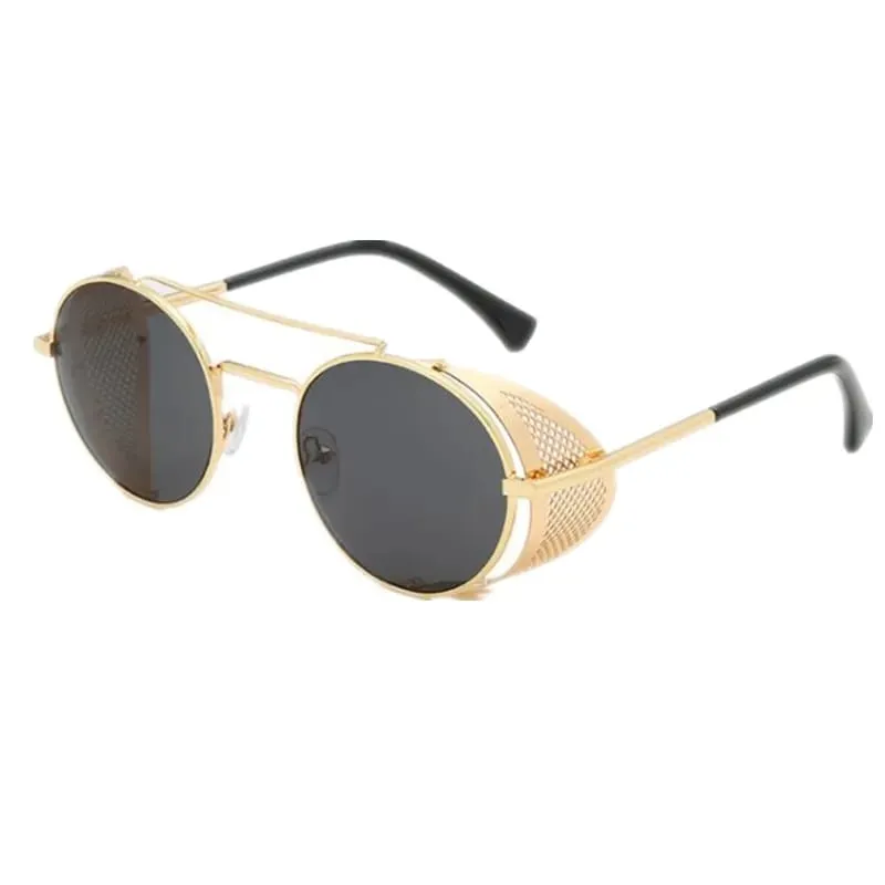 Retro Metal Sunglasses