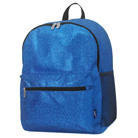 Royal Blue Glitter Large Gymnastics Competition backpacks and Cheer Dance Backpack