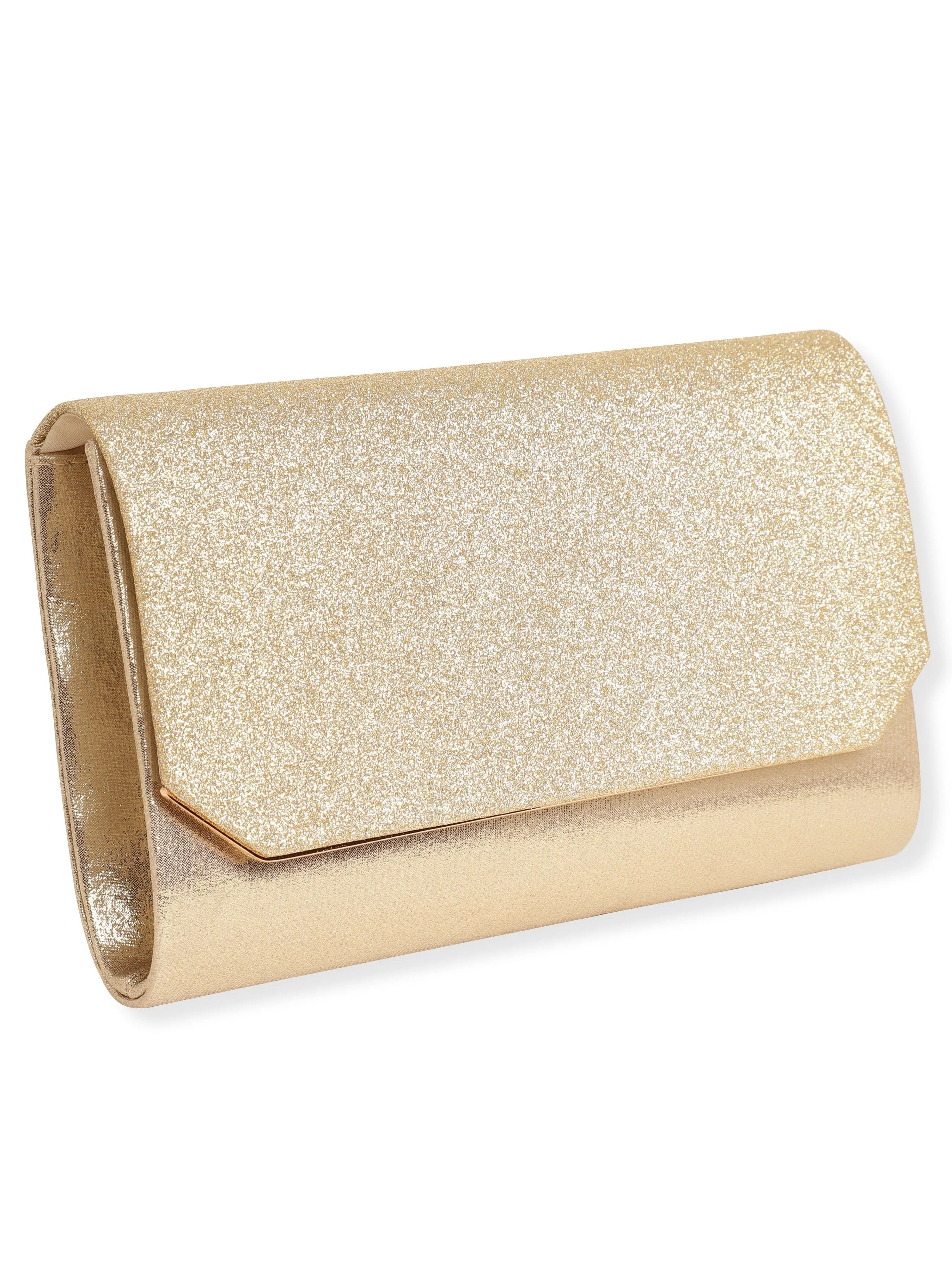 Rubans Starlit Opulence Handcrafted Shimmery Clutch Bag