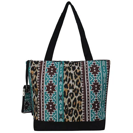 SALE ! Tribal Cheetah NGIL Canvas Tote Bag