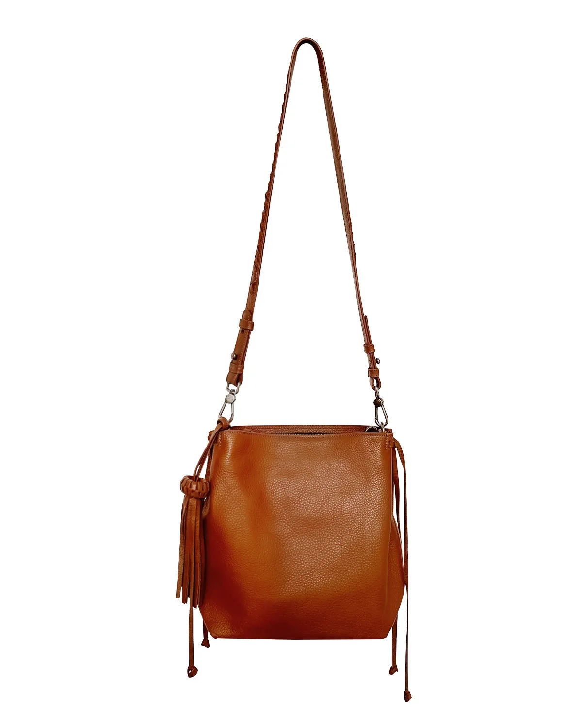 Shoulder Bag Bacalar Mini Tan Leather