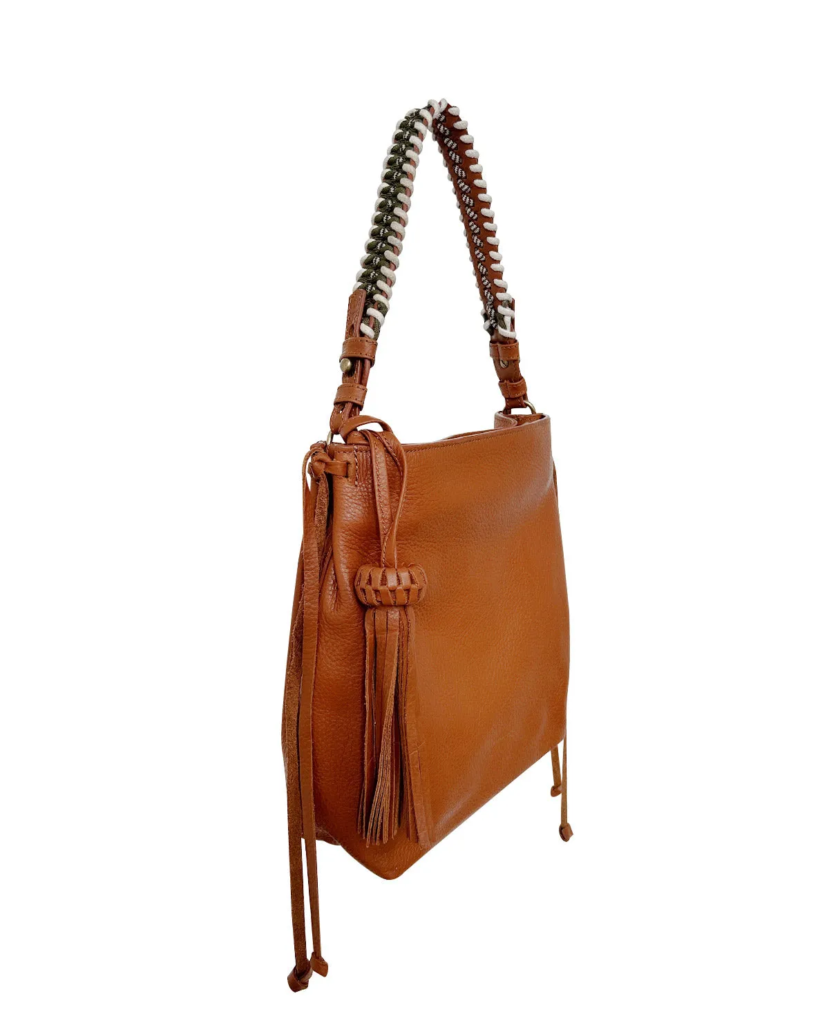 Shoulder Bag Bacalar Mini Tan Leather