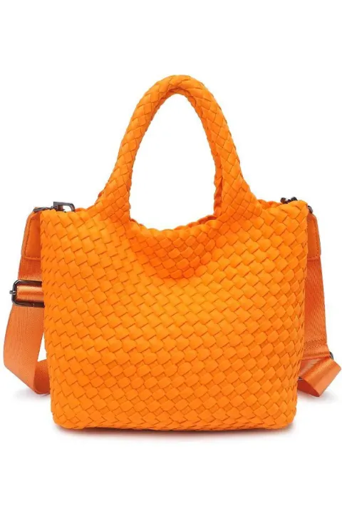 Sky's The Limit - Small Woven Neoprene Tote