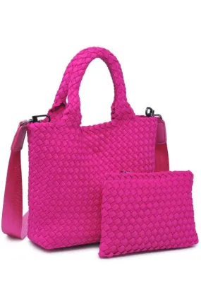 Sky's The Limit - Small Woven Neoprene Tote