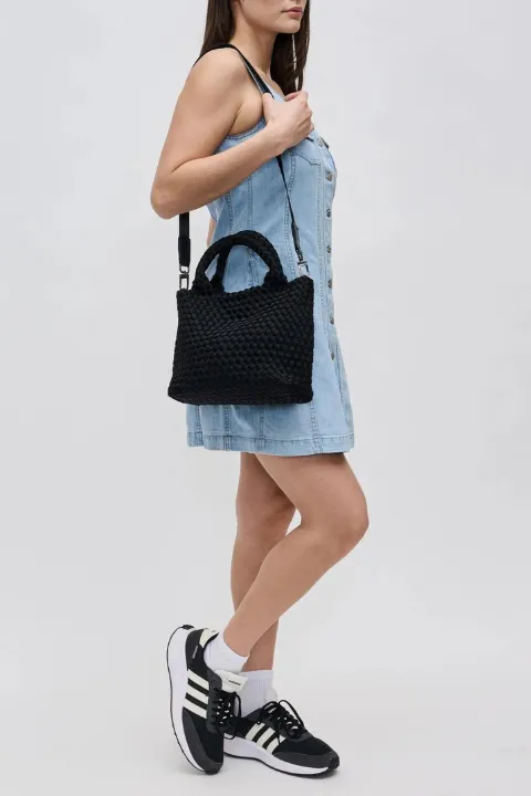 Sky's The Limit - Small Woven Neoprene Tote