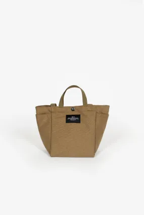 Small Side Pocket Tote Khaki