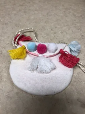 Tassel Purse - White