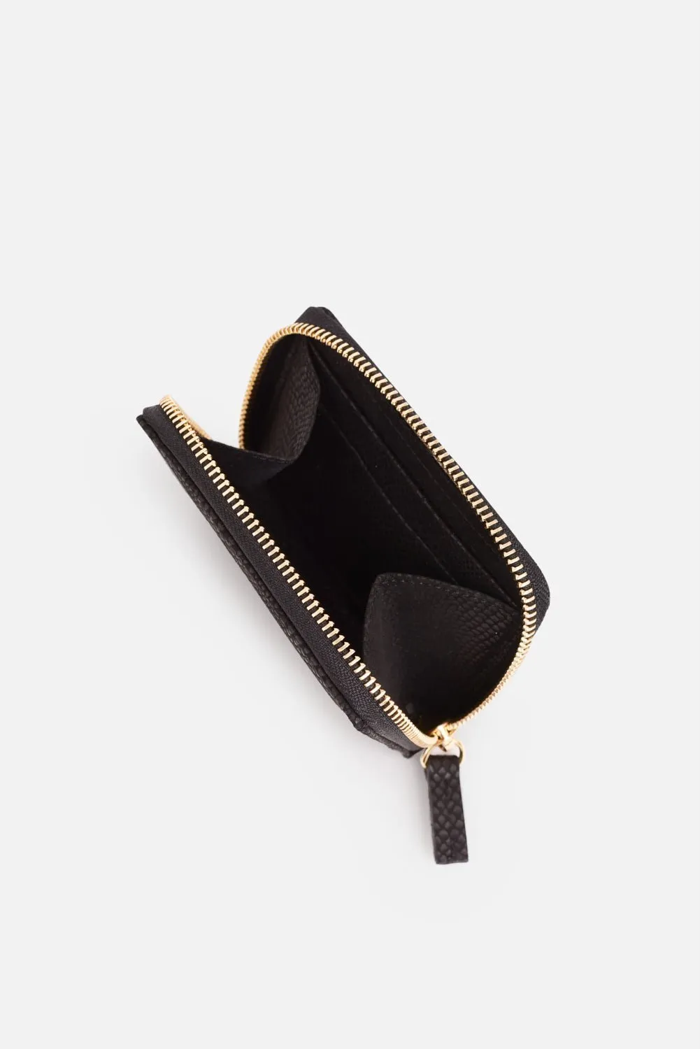 The Mini Wallet - Soft Black