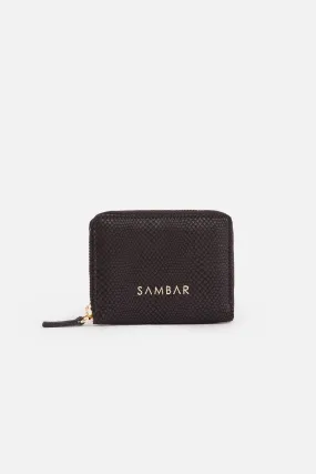 The Mini Wallet - Soft Black