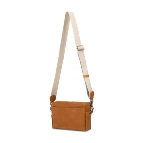 Tracolla Large Crossbody Bag in cognac by Uashmama