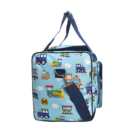 Train Print NGIL Canvas 20 Duffle Bag