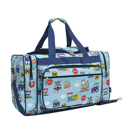 Train Print NGIL Canvas 20 Duffle Bag