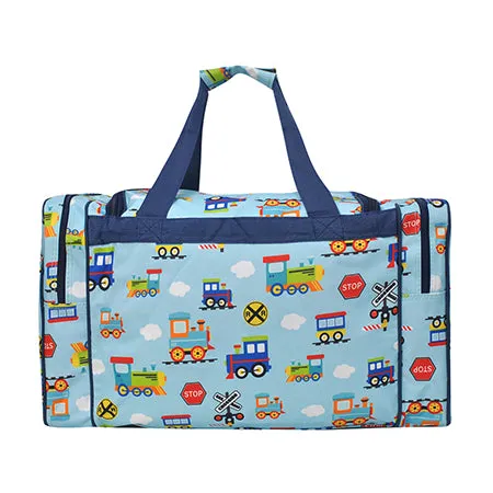 Train Print NGIL Canvas 20 Duffle Bag