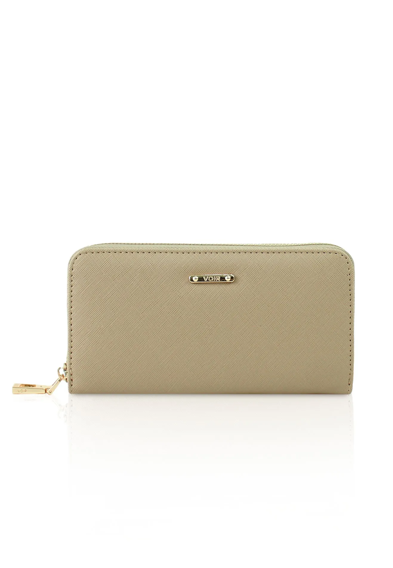 VOIR Classic Zip-Around Long Wallet