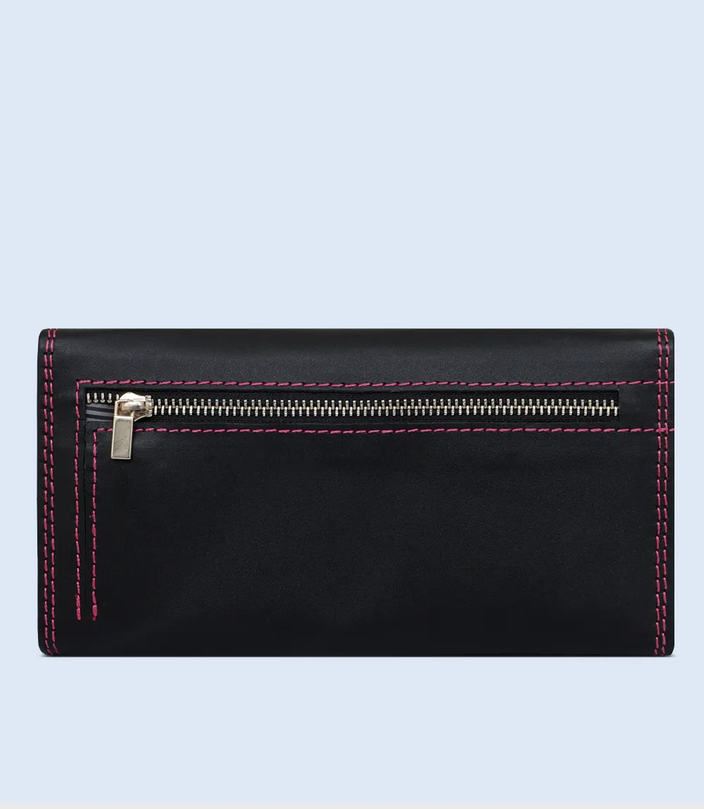 WB2219-BLK/FUSCHI-Women Wallet