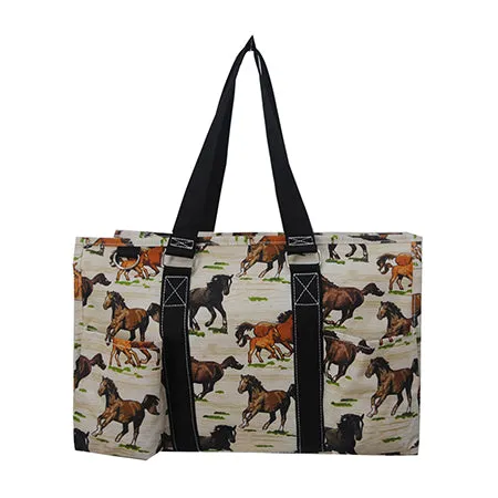 Wild Horse NGIL Zippered Caddy Organizer Tote Bag