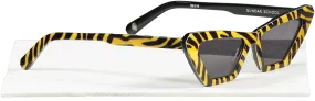 Yellow Chimi X Sundae School Square Sunglasses - Tiger