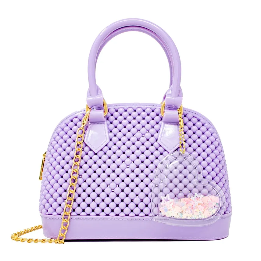 Zomi Gems Jelly Bead Bowling Bag - Purple